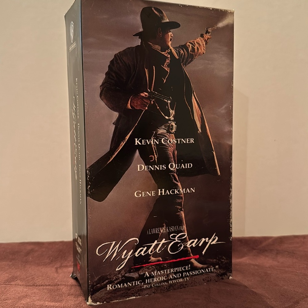 Wyatt Earp 2 VHS